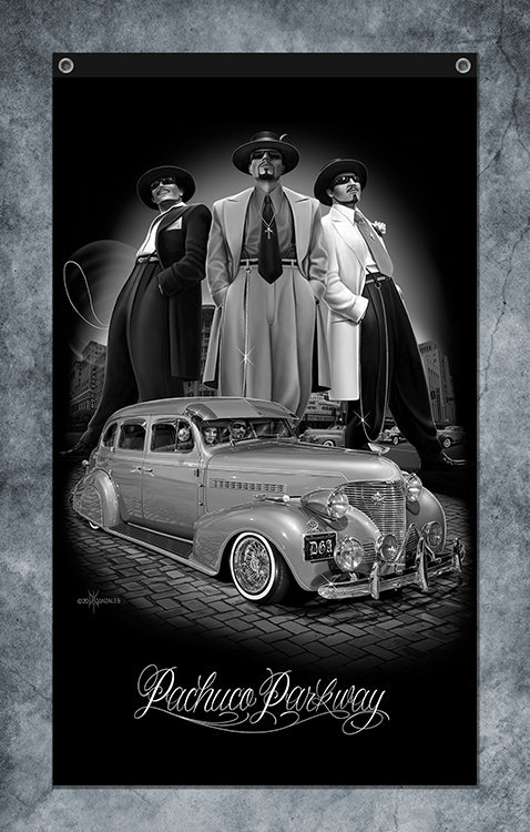 PACHUCO PARKWAY - SLAM - 3' X 5' - FLAG / BANNER