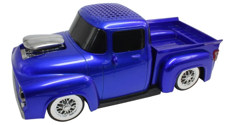 WS-538 Pickup TF USB FM AUX Handsfree LED Light Car Shape Wireless Radio Blue Tooth Speaker