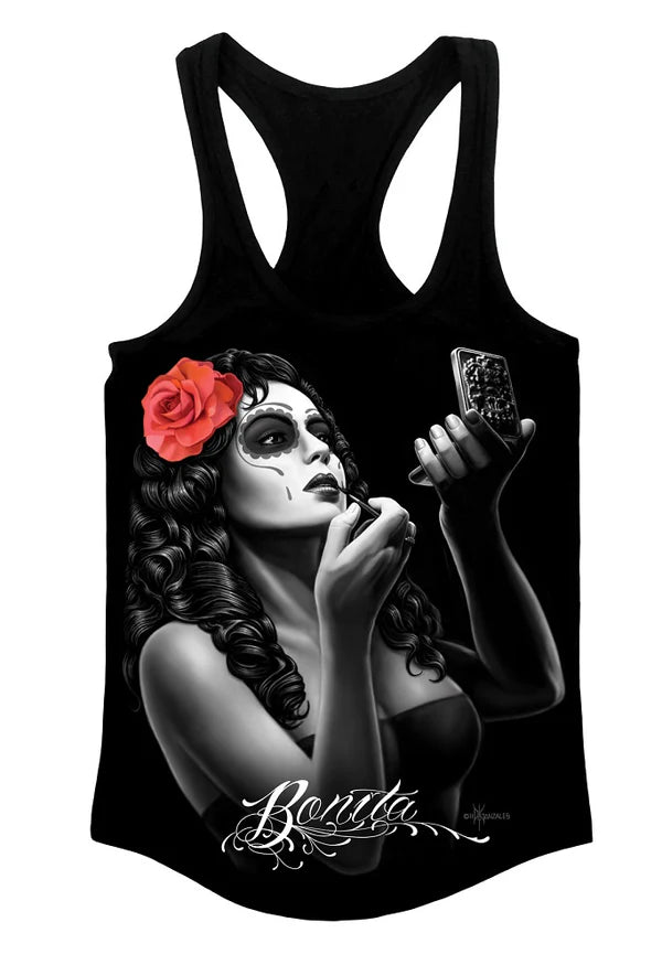 Bonita - Woman's Racer Back Tank Top - DGA