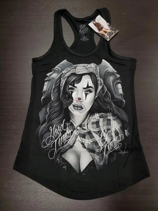 GOOD TIMES - Women's Racer Back Tank - DGA