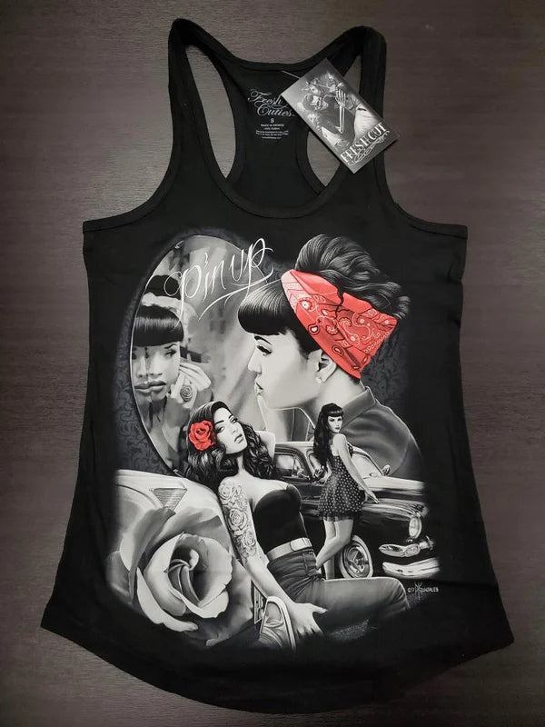 PIN UP - Racer Back Tank - DGA