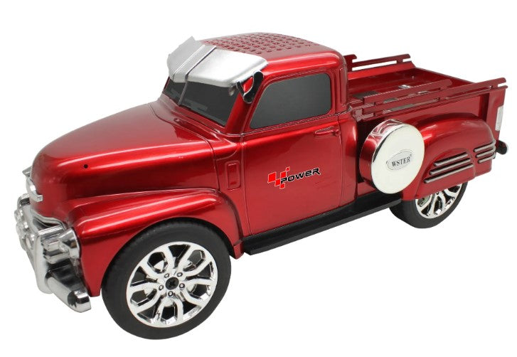 WS-558 BT Outdoor Wireless Car Shape Truck Speakers with TF USB FM AUX TWS Portable