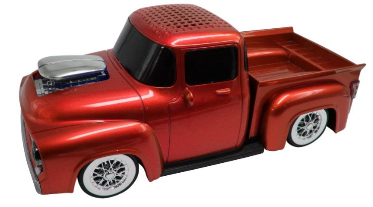 WS-538 Pickup TF USB FM AUX Handsfree LED Light Car Shape Wireless Radio Blue Tooth Speaker