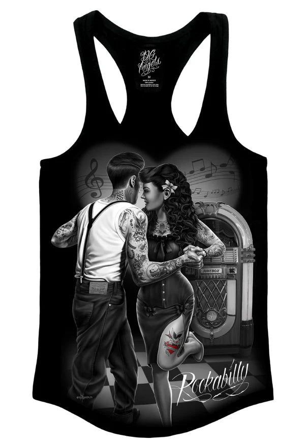 ROCKABILLY - Racer Back Tank - DGA