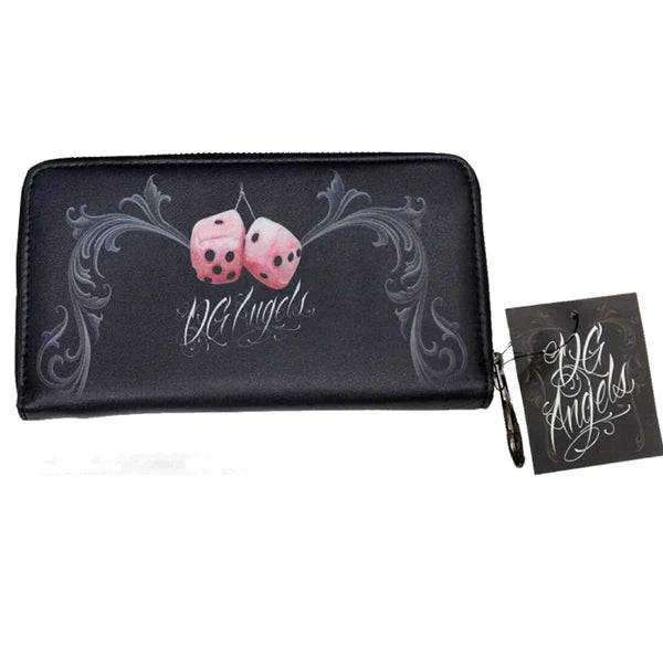 Bombshells - WOMENS ZIPPERED WALLET - DGA - ANGELS