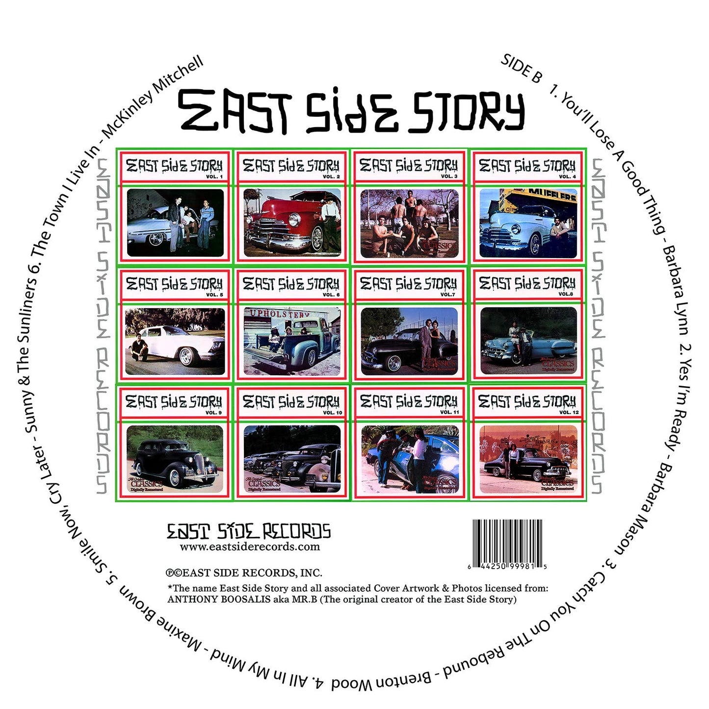 East Side Story 40th Anniversary : 12 piece picture LP, Box Set New Sealed