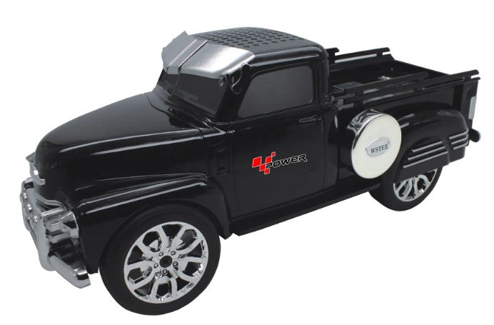 WS-558 BT Outdoor Wireless Car Shape Truck Speakers with TF USB FM AUX TWS Portable