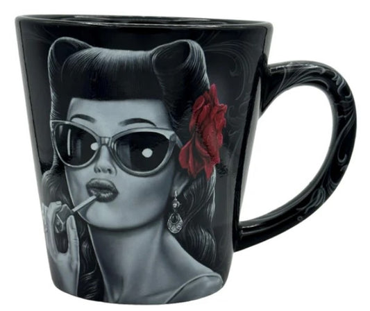 Glamourous Ceramic Latte Mug